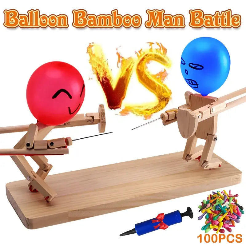 Two-Player Balloon Pop Game - Challenge Your Friends and Family to a Sword Fight!