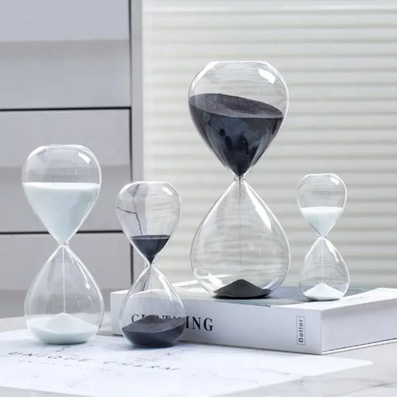 Modern Colored Sand Hourglass Decorative Timer