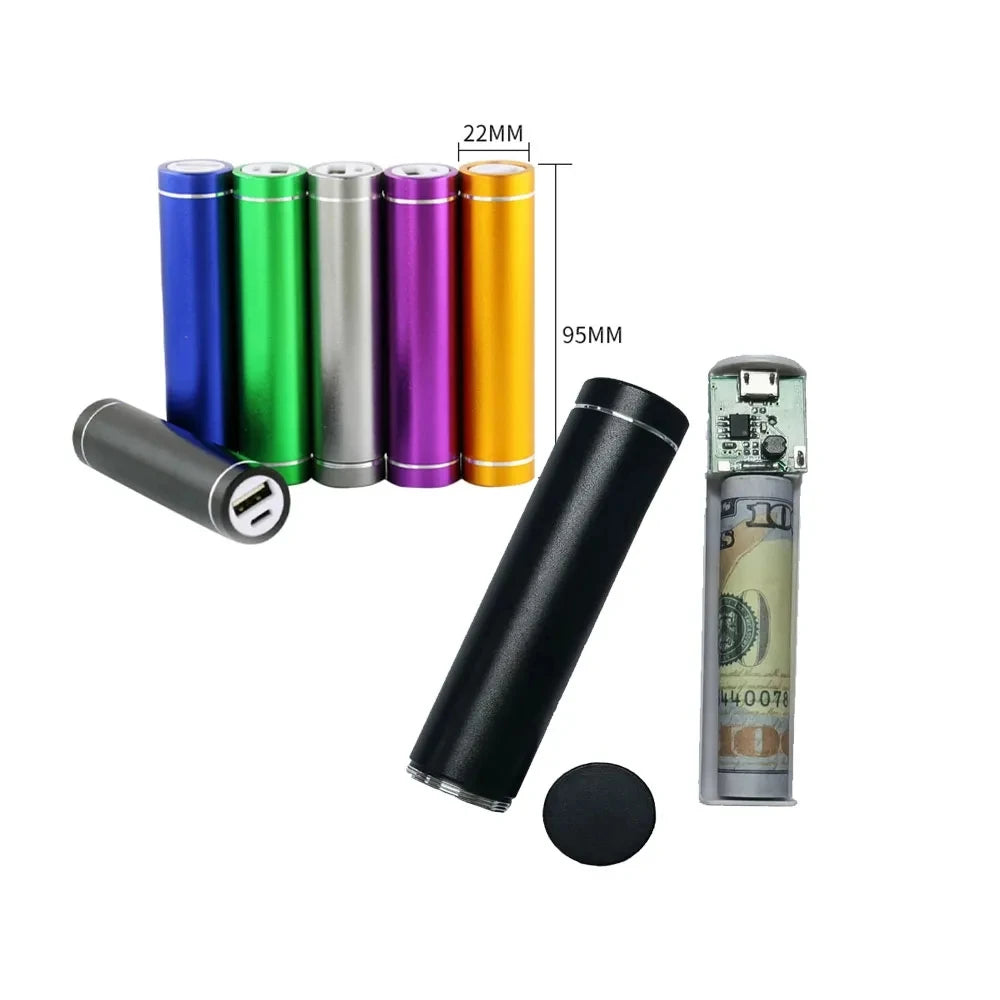 USB Powerbank Secret Hidden Stash, 3 Colors