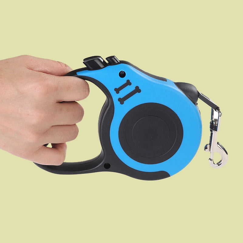 Retractable Dog/Cat Leash, Made with Nylon, 3 or 5 meters - For Any Size Dog!