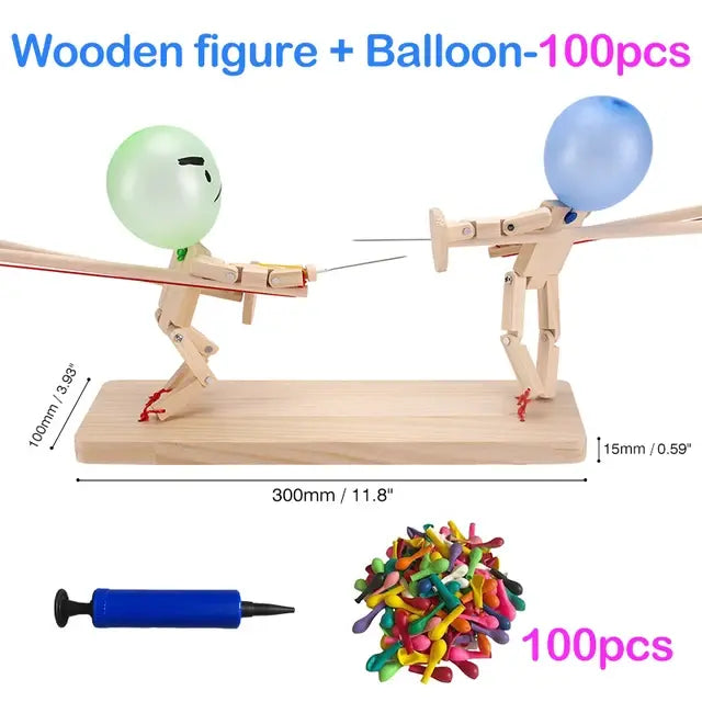 Two-Player Balloon Pop Game - Challenge Your Friends and Family to a Sword Fight!