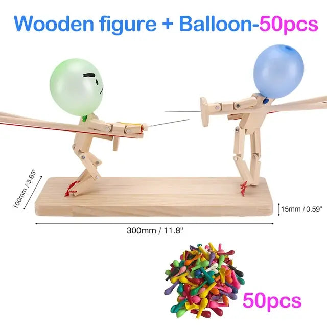 Two-Player Balloon Pop Game - Challenge Your Friends and Family to a Sword Fight!